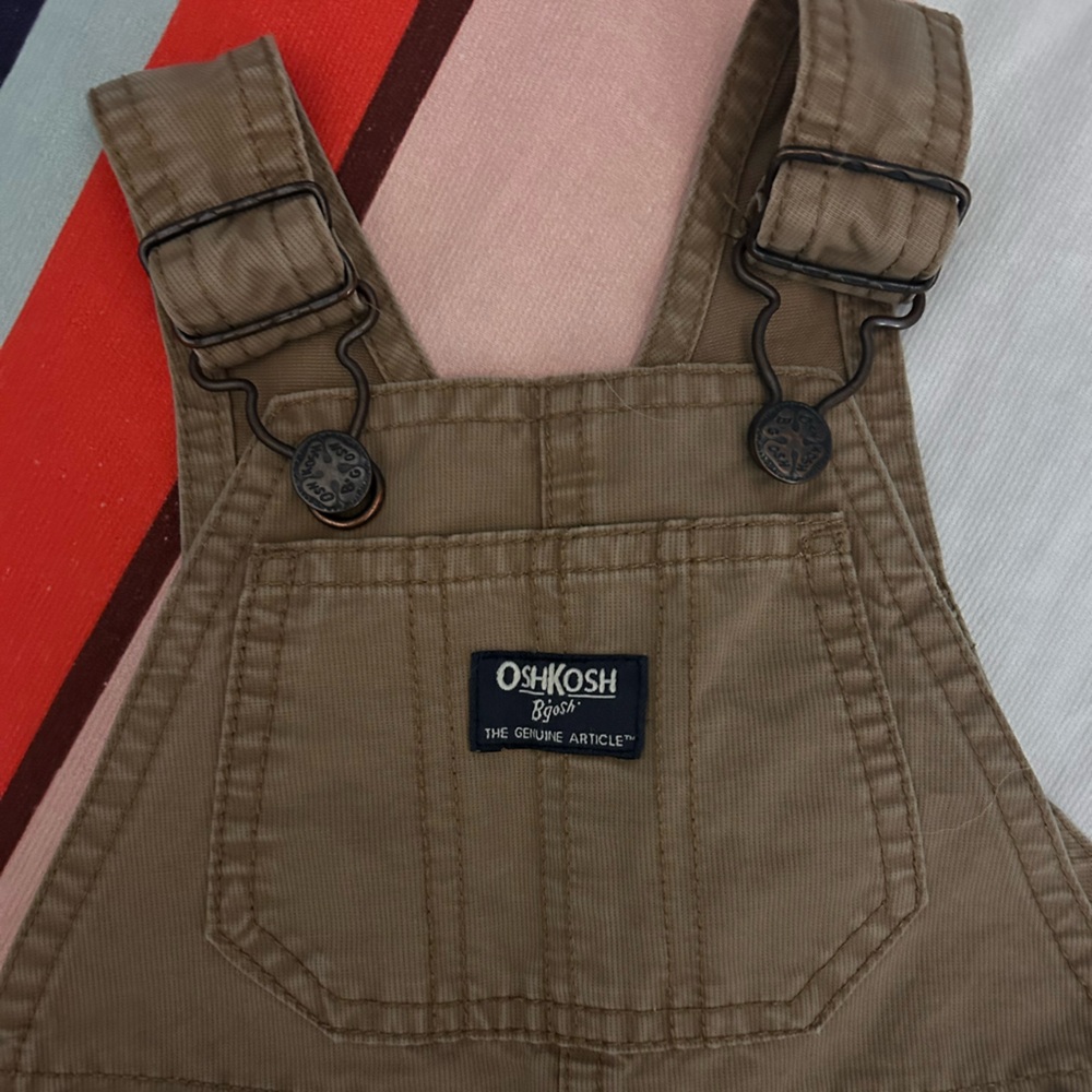 Baby B’Gosh By OshKosh Brown Overalls